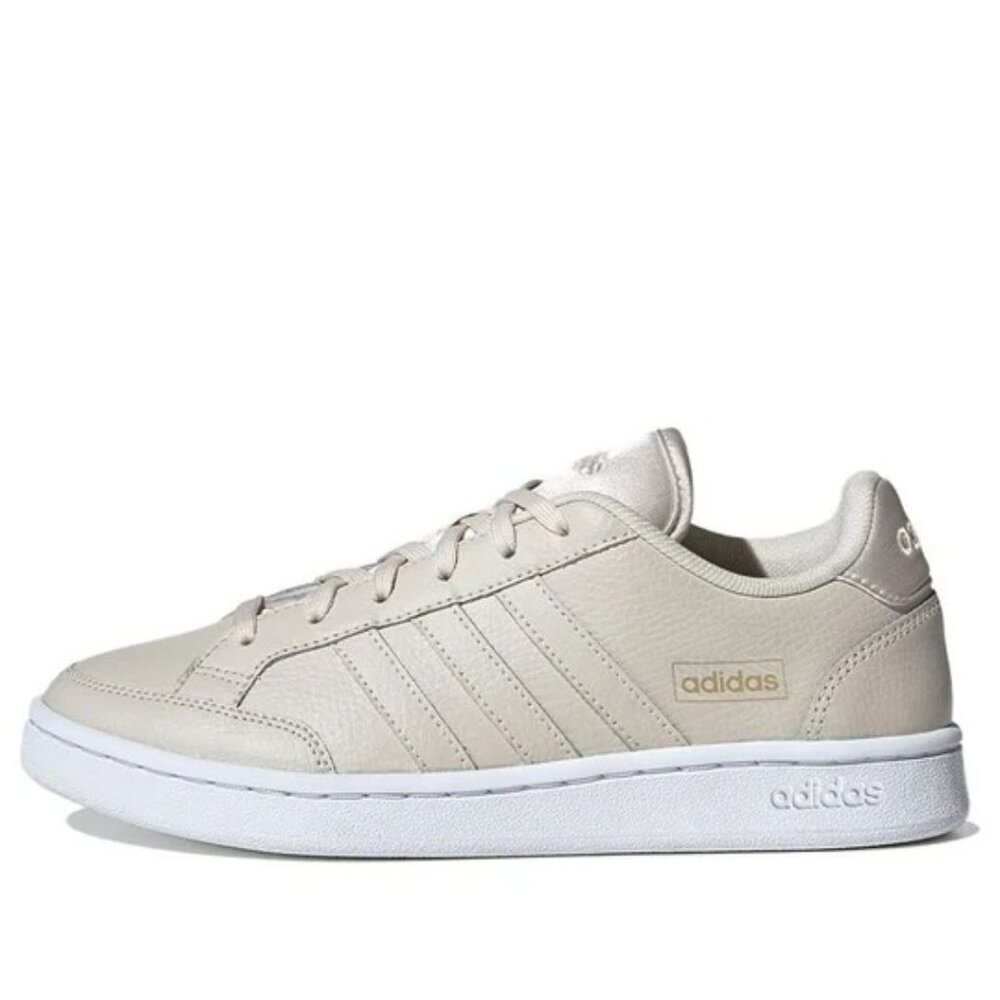 Adidas Grand Court SE Cloud Form Comfort Sneakers Size 10 Beige Tan NWT